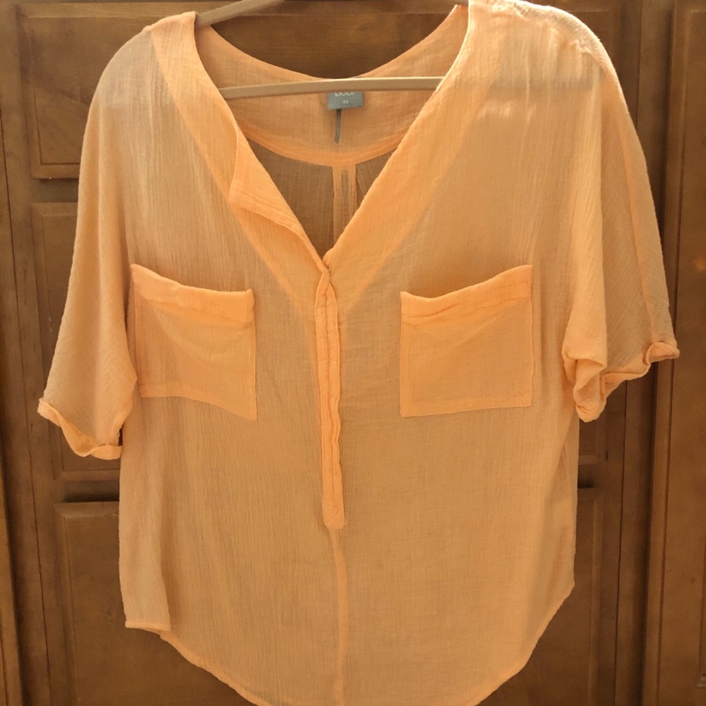 Bobi semi sheer top